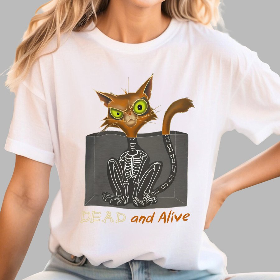 Schrödinger Cat Geeky T-Shirt