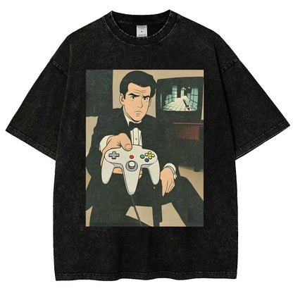 Come Play Retro Games Vintage Distressed T-shirt