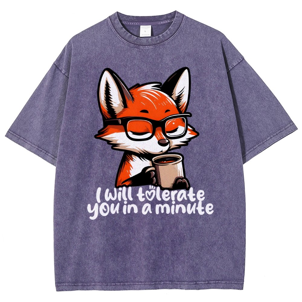 Tolerant Fox Vintage Distressed T-shirt