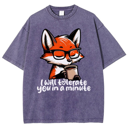 Tolerant Fox Vintage Distressed T-shirt