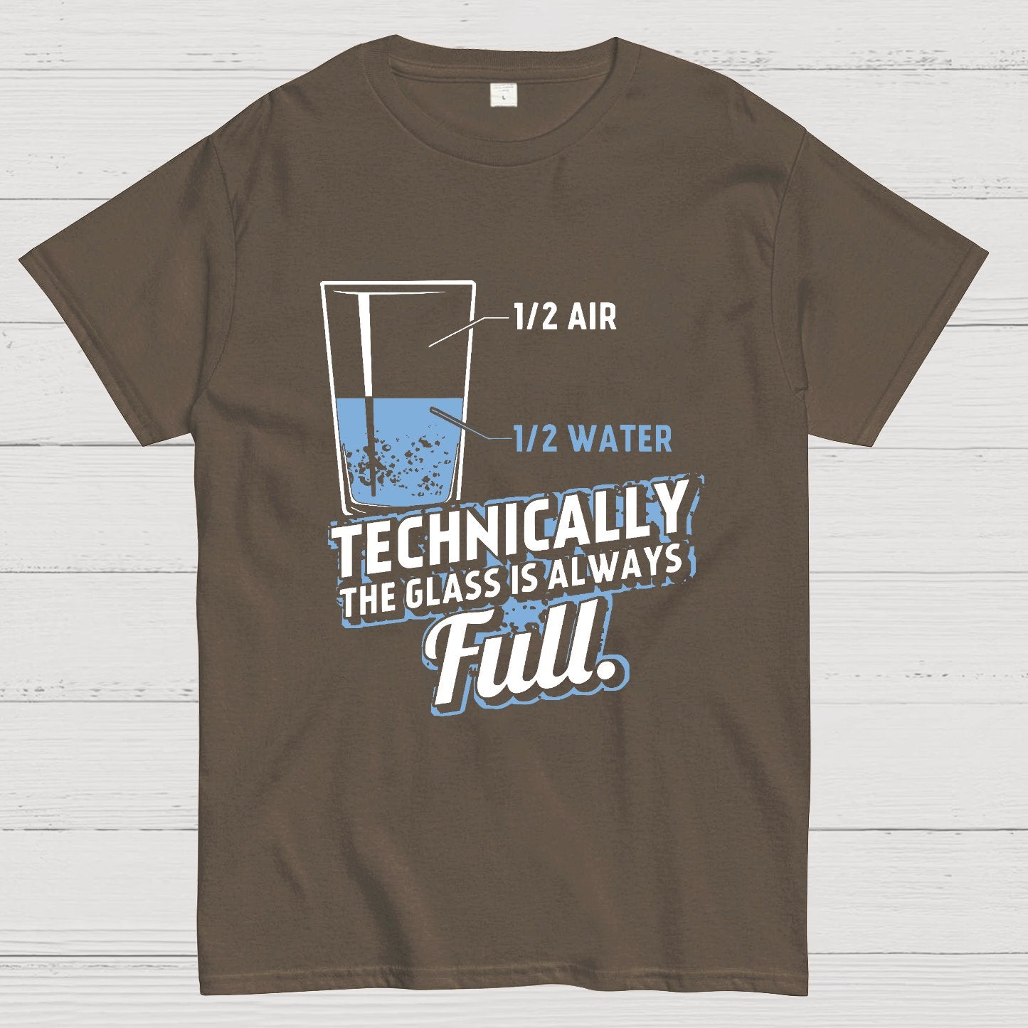 Technically the glass is always full Geeky T-Shirt
