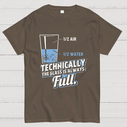 Technically the glass is always full Geeky T-Shirt