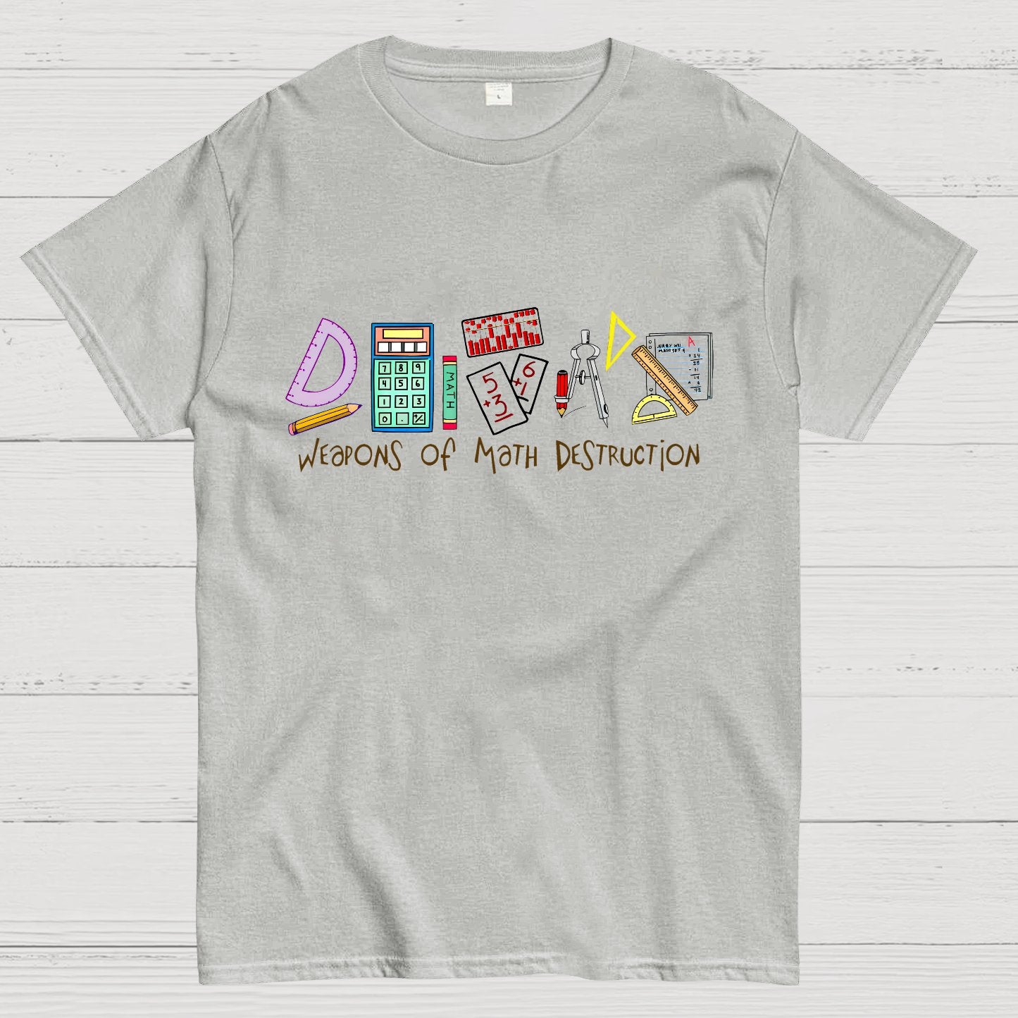 Weapons Of Math Destruction Event Challenges Geeky T-Shirt