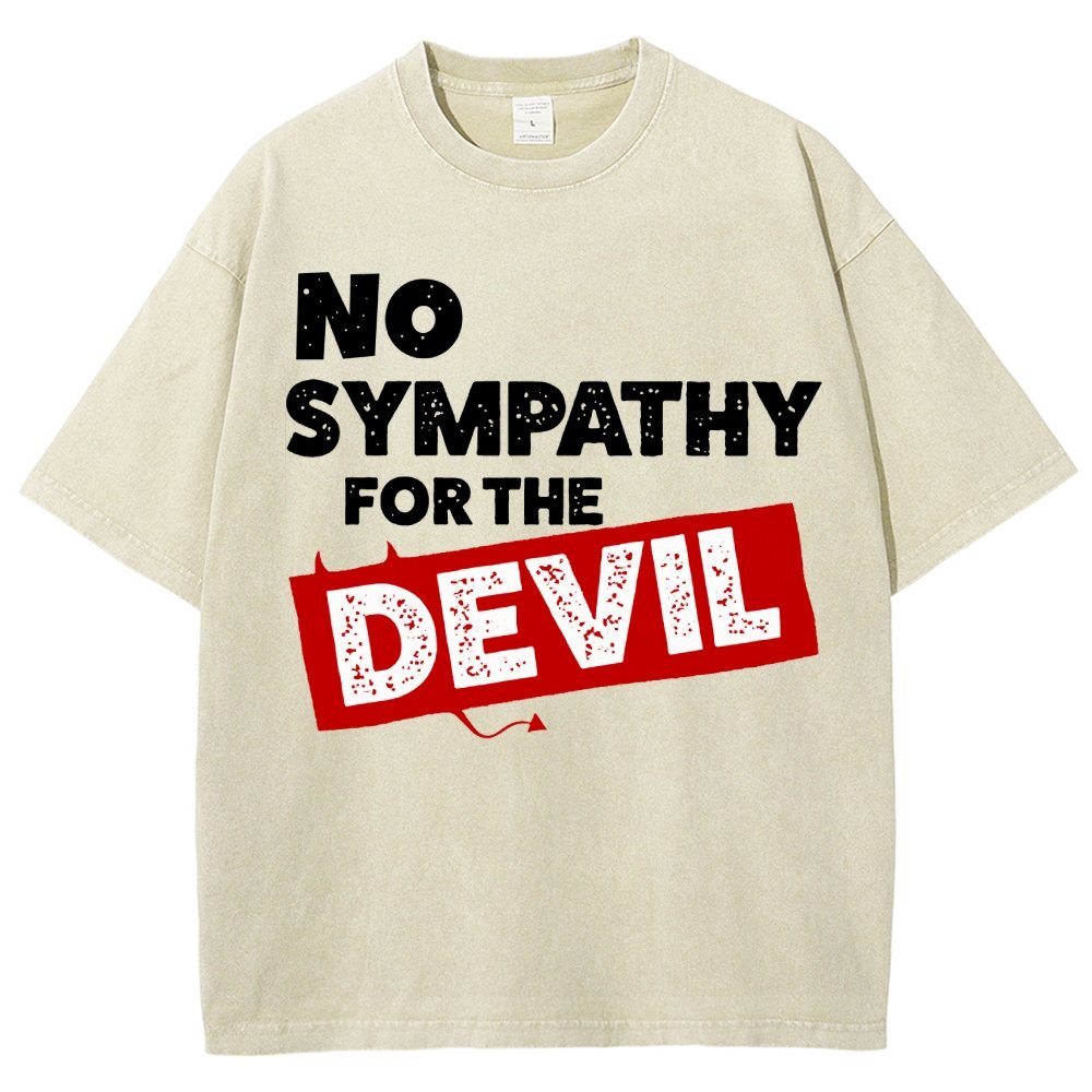 No Sympathy for The Devil(redbubble) Vintage Distressed T-shirt