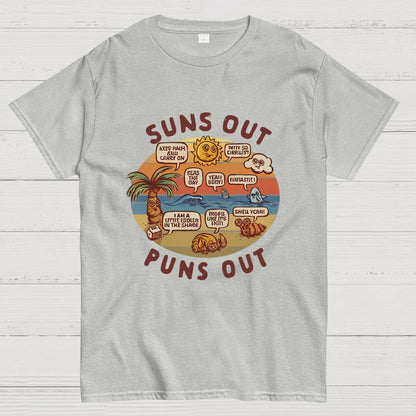 Suns out, Puns Out Nerdy T-Shirt