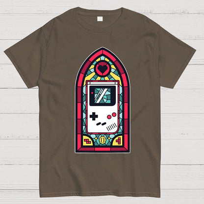 8bit Stained Glass Geek T-Shirt