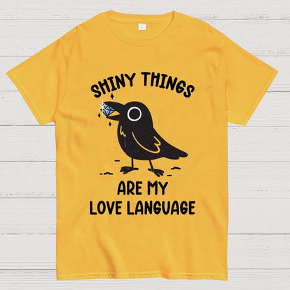 Crow Love Shiny Geek T-Shirt