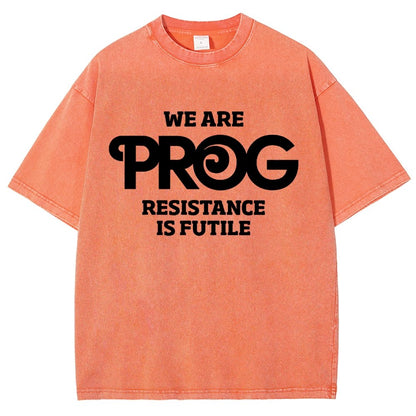 We Are Persistence Is Futile  Vintage Distressed T-shirt
