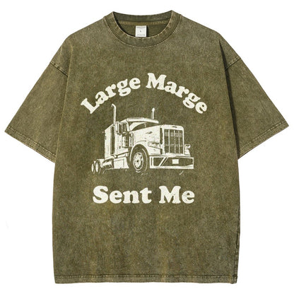 Large Marge Sent Me Vintage Distressed T-shirt
