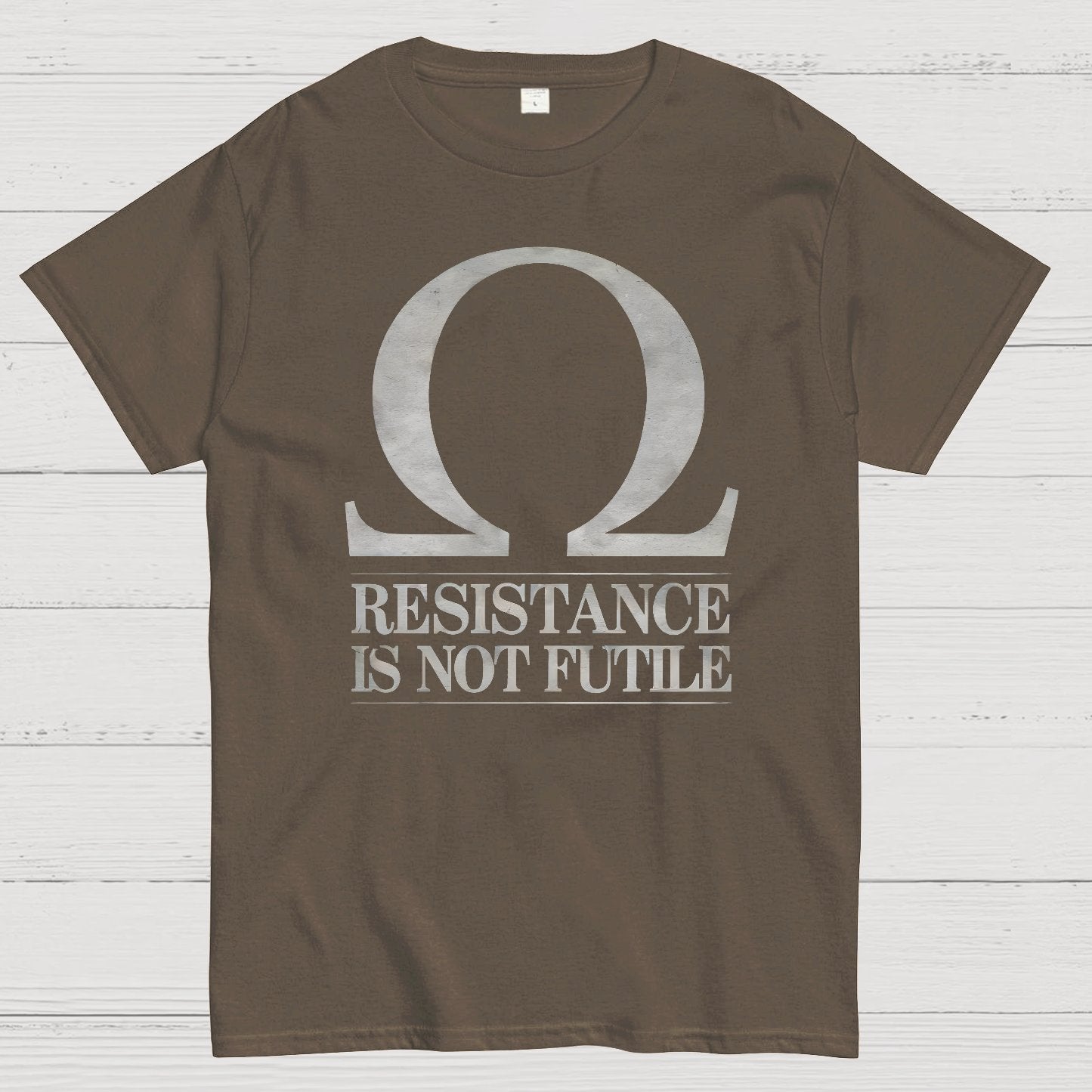 Resistance Is Not Futile Geek T-Shirt