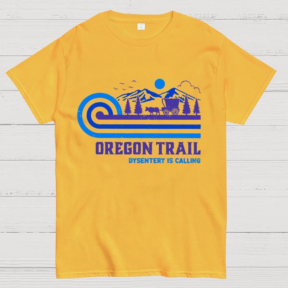 Vintage Oregon Trail Geek T-Shirt