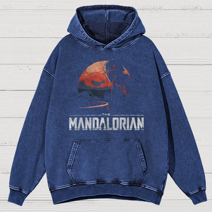 Bounty Hunter Vintage Distressed Hoodie
