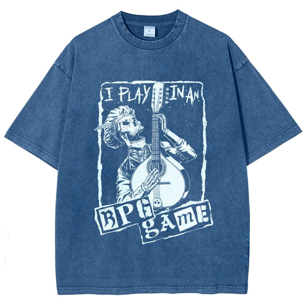 Play In An RPG Game Vintage Distressed T-shirt