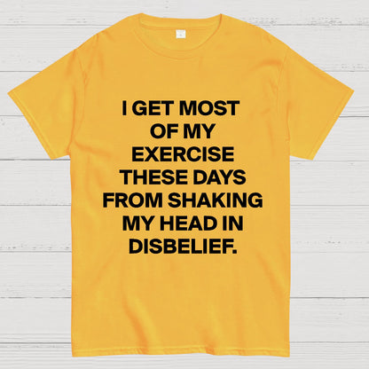 Shaking My Head Sarcastic Geek T-Shirt