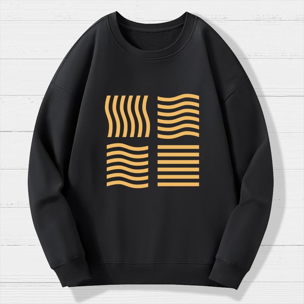 Elemental Stones Geek Cotton Sweatshirt