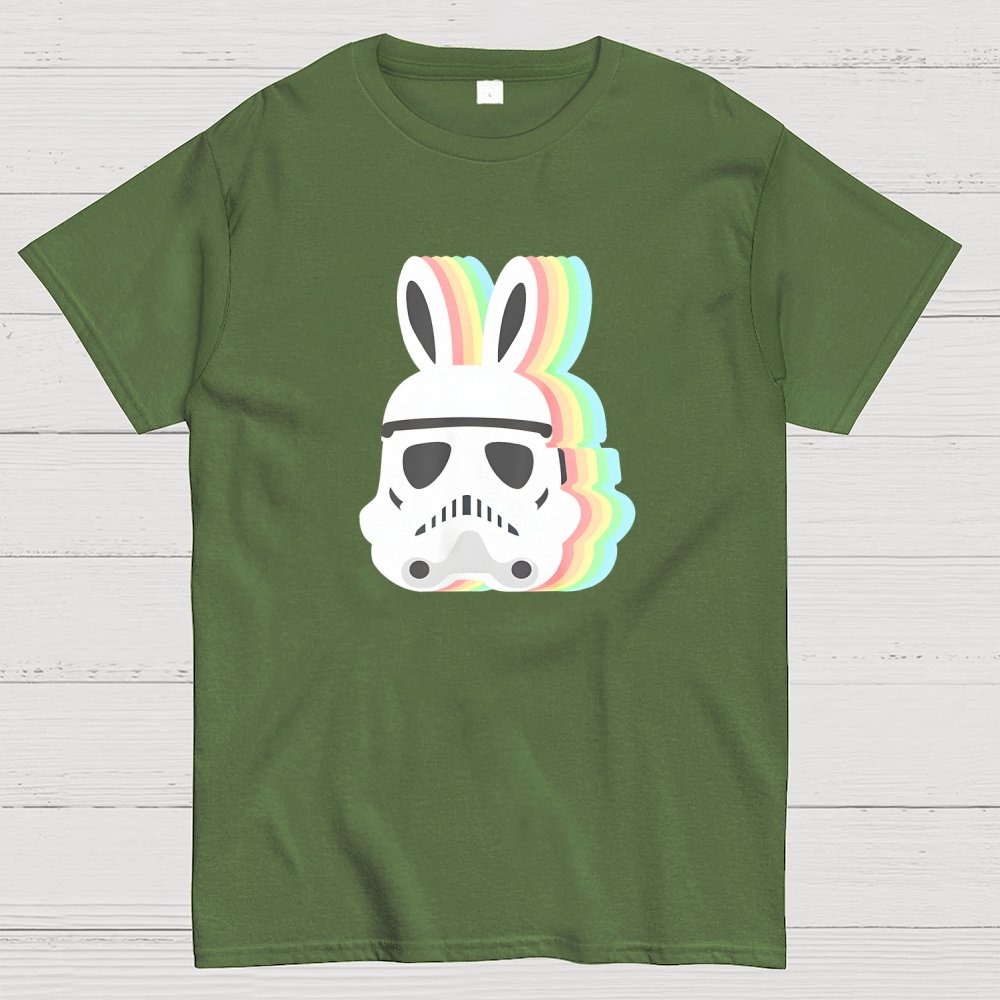 Easter Robotic Bunny Geek T-Shirt
