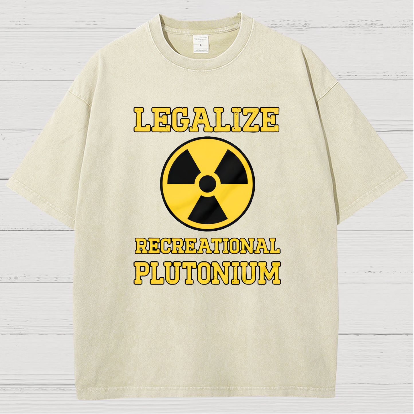 Legalize Recreational Plutonium Vintage Distressed T-shirt