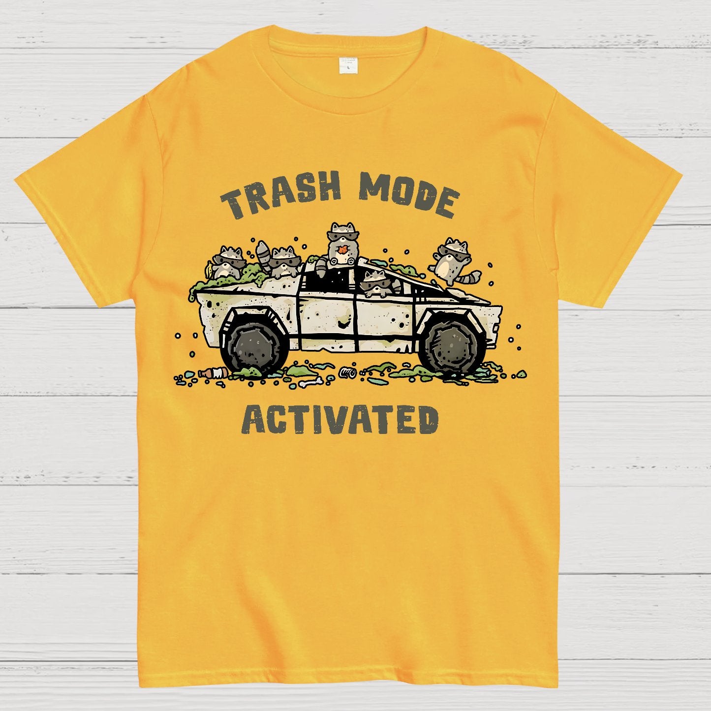 Trash Mode Activated Geek T-Shirt