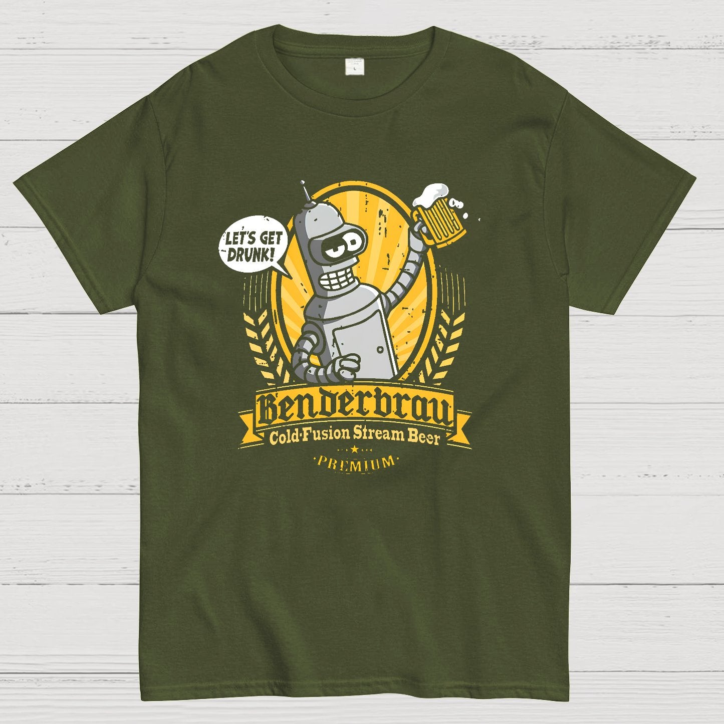 Beer Festival Machines Get Drunk Geek T-Shirt