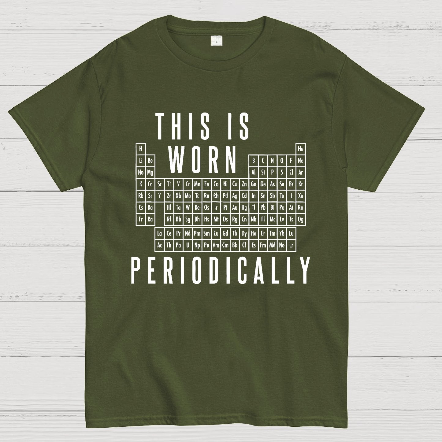 This Is Worn Periodically Geeky T-Shirt