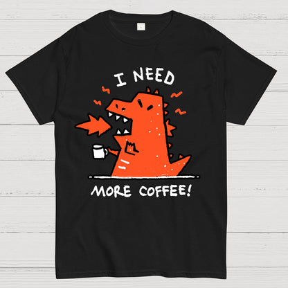 I Need Coffee Geek T-Shirt