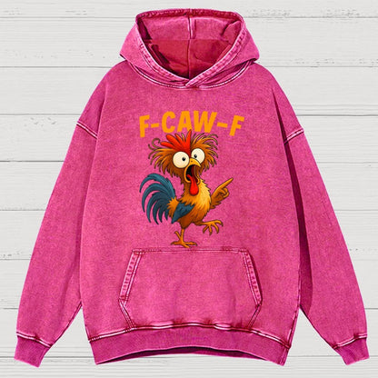 Fcawf Chicken Vintage Distressed Hoodie