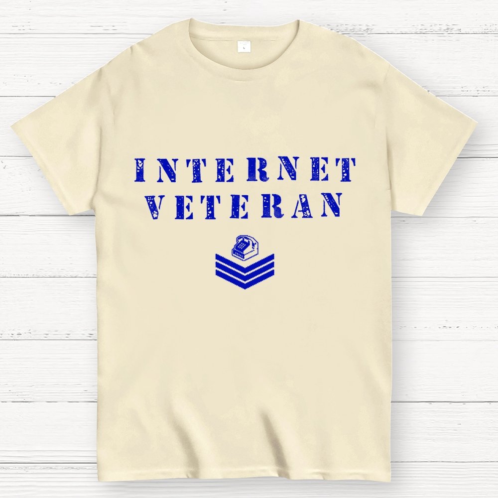 Internet Veteran Geek T-Shirt