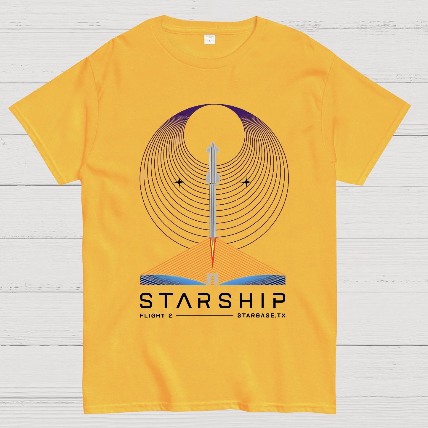 Starship Flight 2 Nerdy T-Shirt