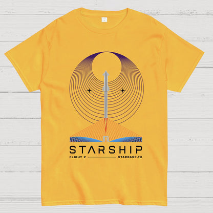 Starship Flight 2 Nerdy T-Shirt