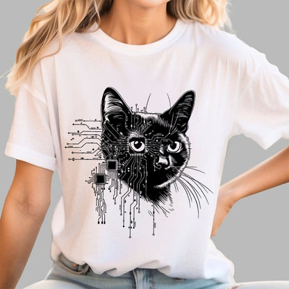 Future Cat Geek T-Shirt