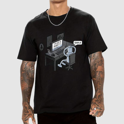 I'm Not A Robot Geek T-Shirt