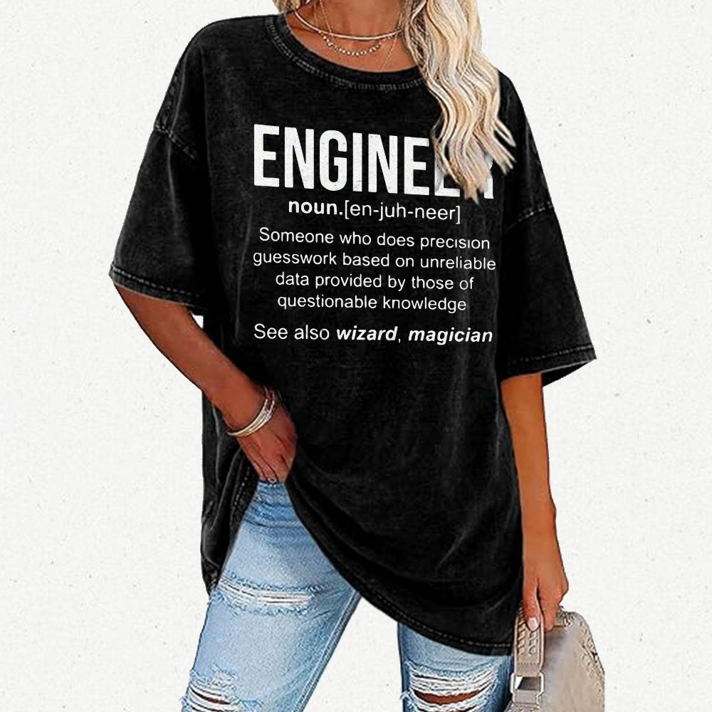 Engineer Vintage Distressed T-shirt