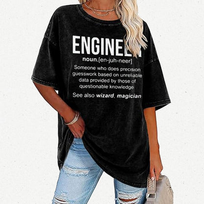 Engineer Vintage Distressed T-shirt