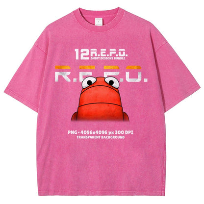 R.E.P.O. Game Funny Meme Vintage Distressed T-shirt