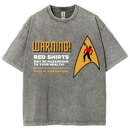 Red Shirts Vintage Distressed T-shirt