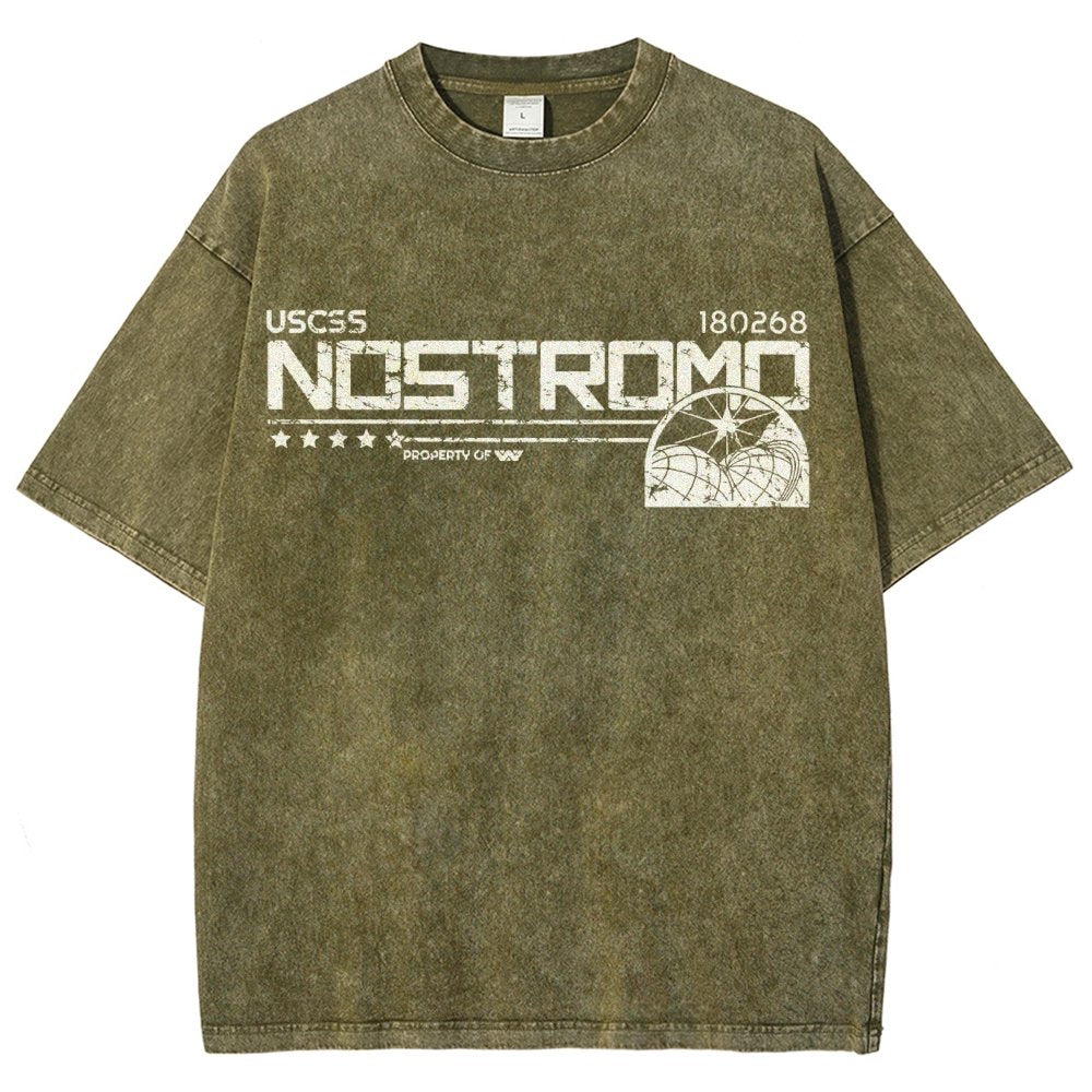 Space Crew Vintage Distressed T-shirt