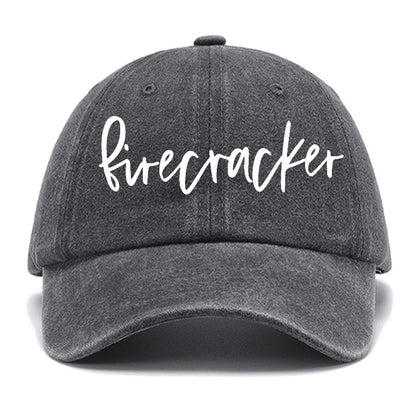 Firecracker 4th Of July Cotton Hat