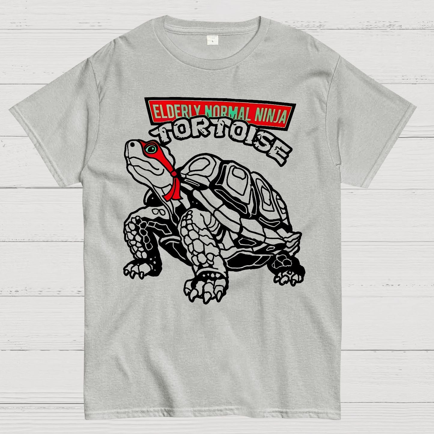 Elderly Normal Ninja Geek T-Shirt