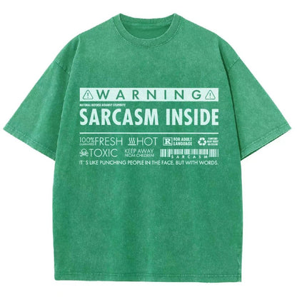 Sarcasm Inside Vintage Distressed T-shirt