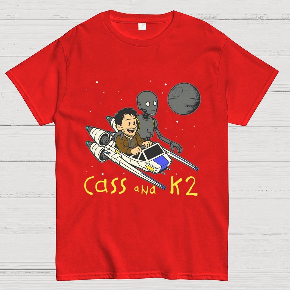 Cass And K2 Geek T-Shirt
