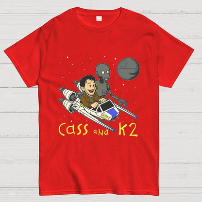 Cass And K2 Geek T-Shirt