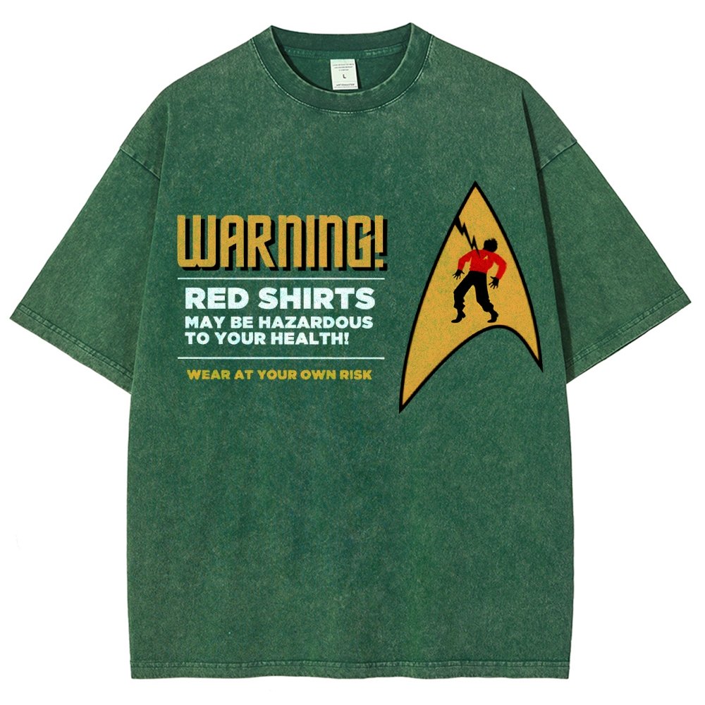 Red Shirts Vintage Distressed T-shirt