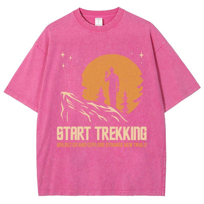 Start Exploring Vintage Distressed T-shirt