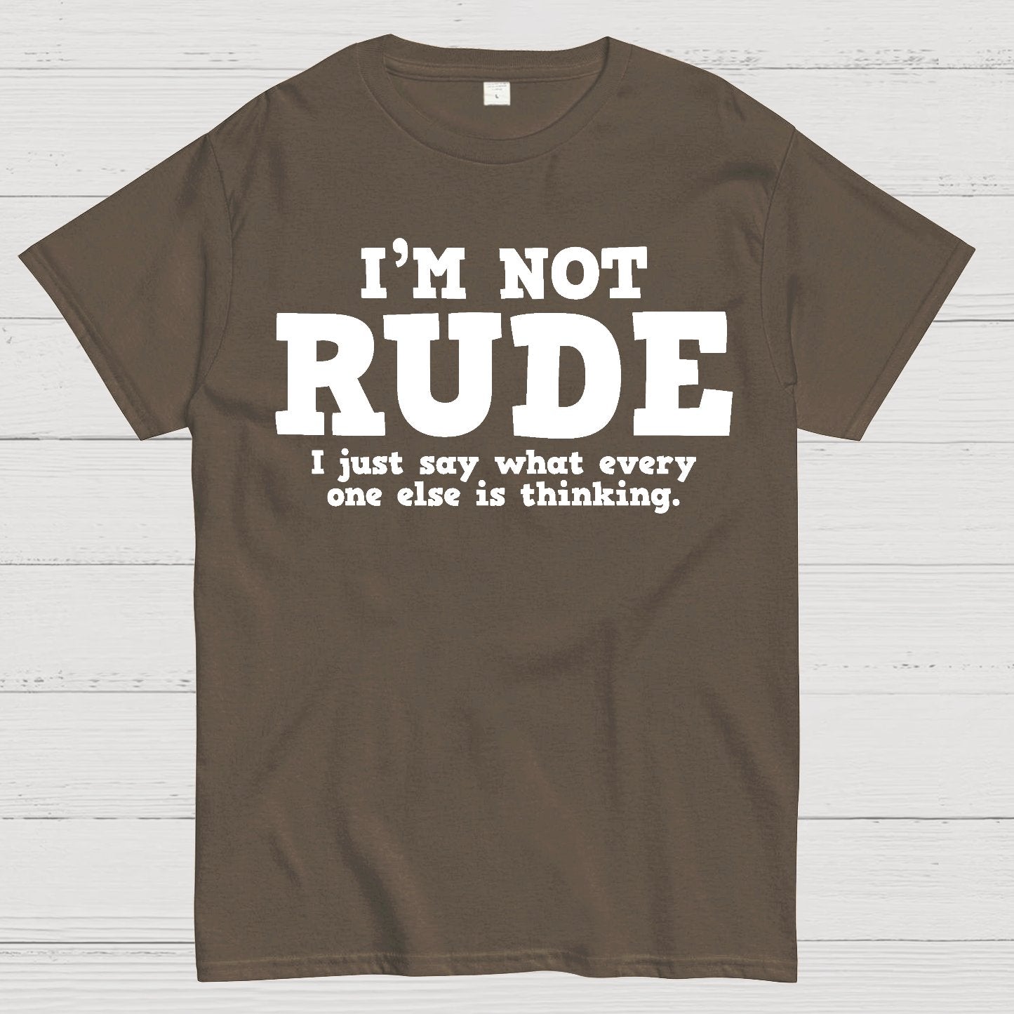 I'm not Rude I Just Have The Balls to Say What Everyone Else is Thinking Geek T-Shirt