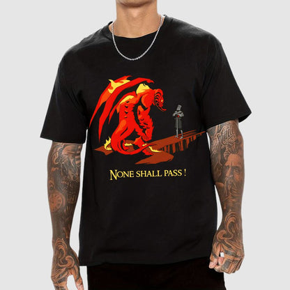 None Shall Pass Geek T-Shirt