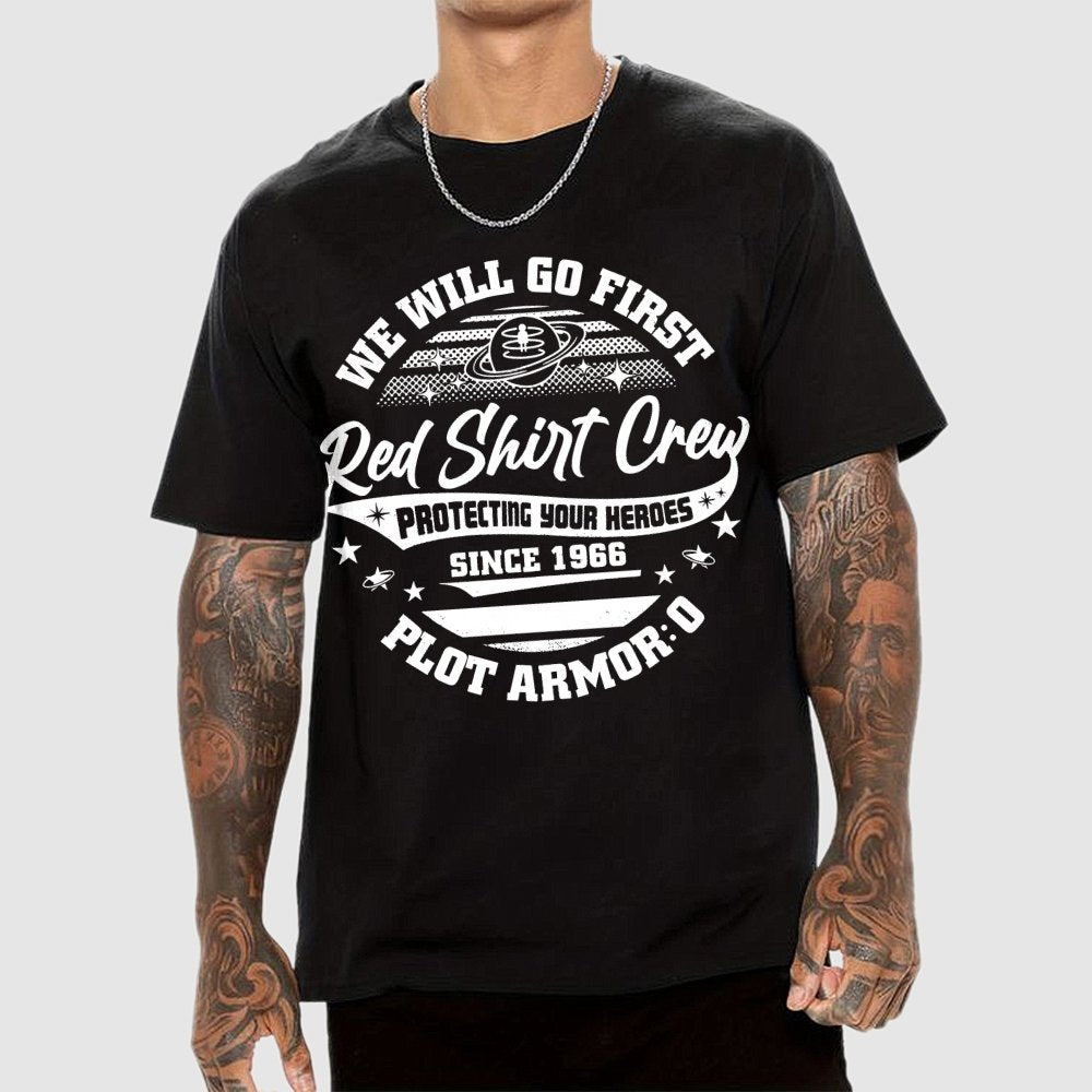 Red Shirt Crew Geek T-Shirt