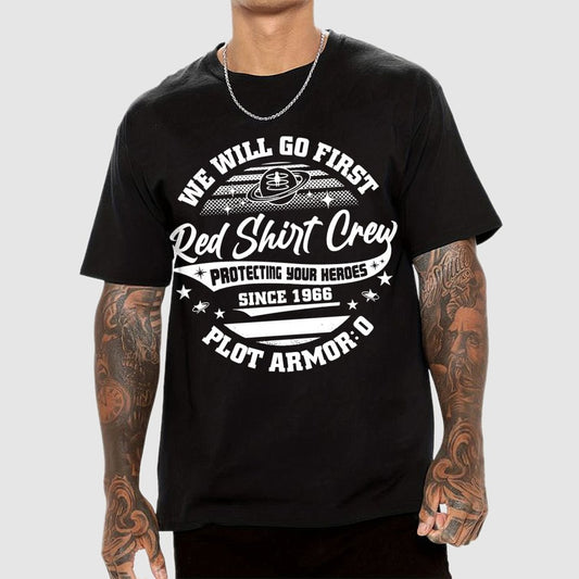 Red Shirt Crew Geek T-Shirt
