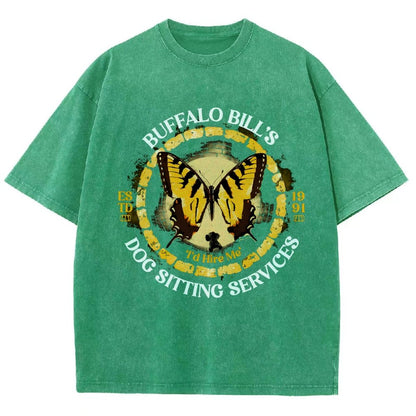 Wild Buffalo Services Vintage Distressed T-shirt