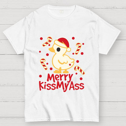 Duck Merry Kissmyass Geek T-Shirt