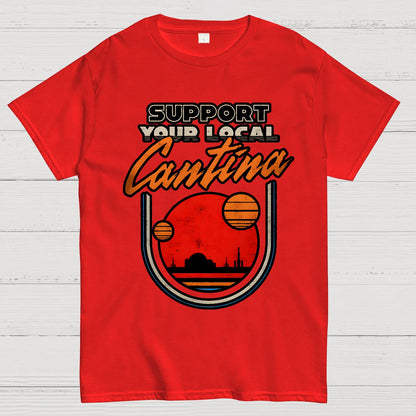 Support Your Local Hangout Geek T-Shirt